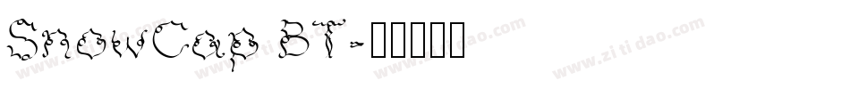 SnowCap BT字体转换